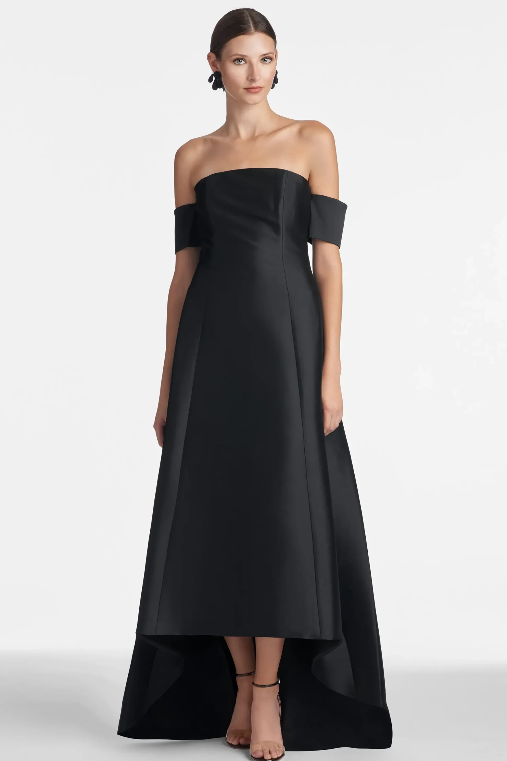 Sachin & Babi Plus Sizes|Strapless<Agyness Gown - Black