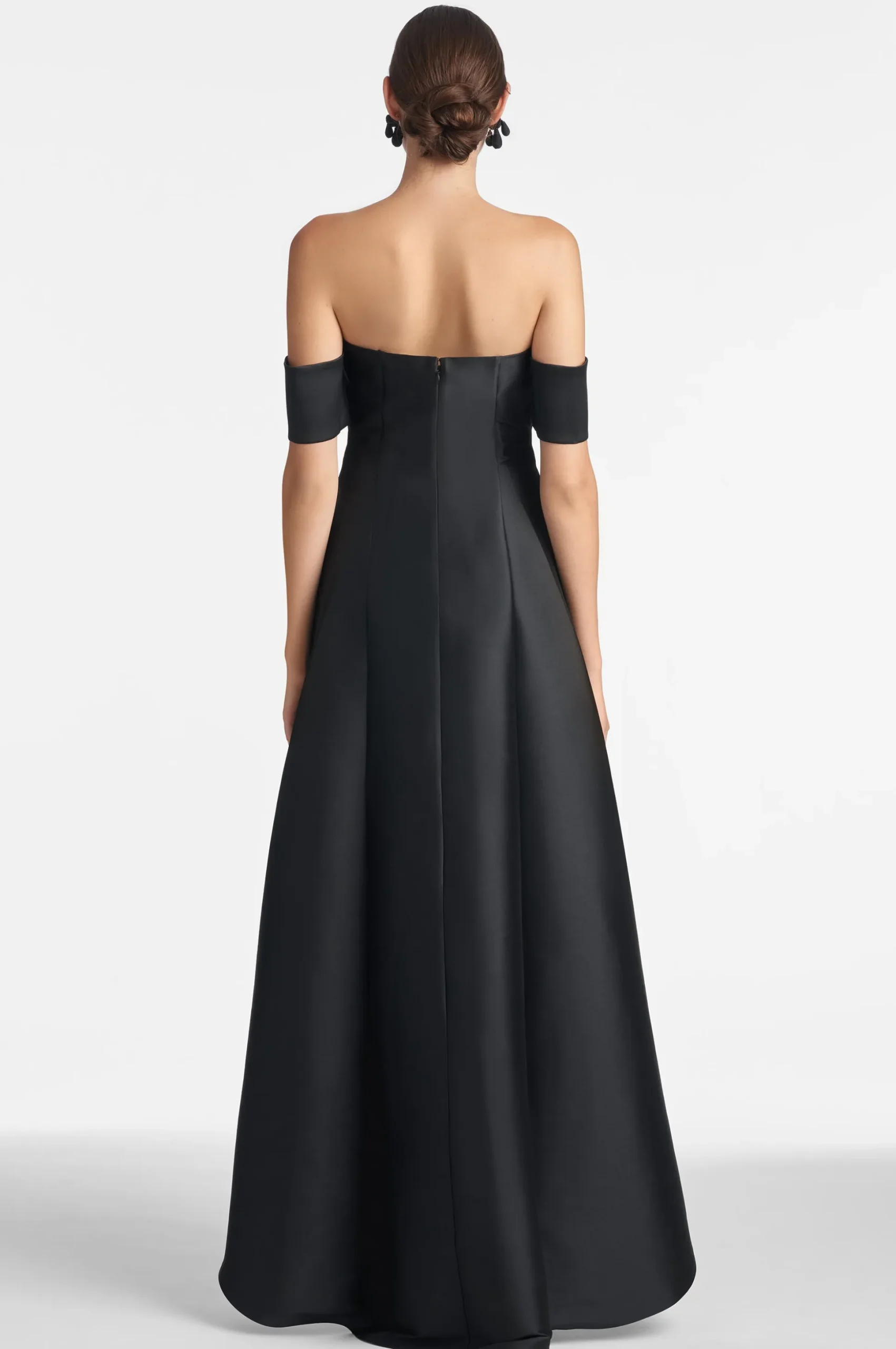 Sachin & Babi Plus Sizes|Strapless<Agyness Gown - Black