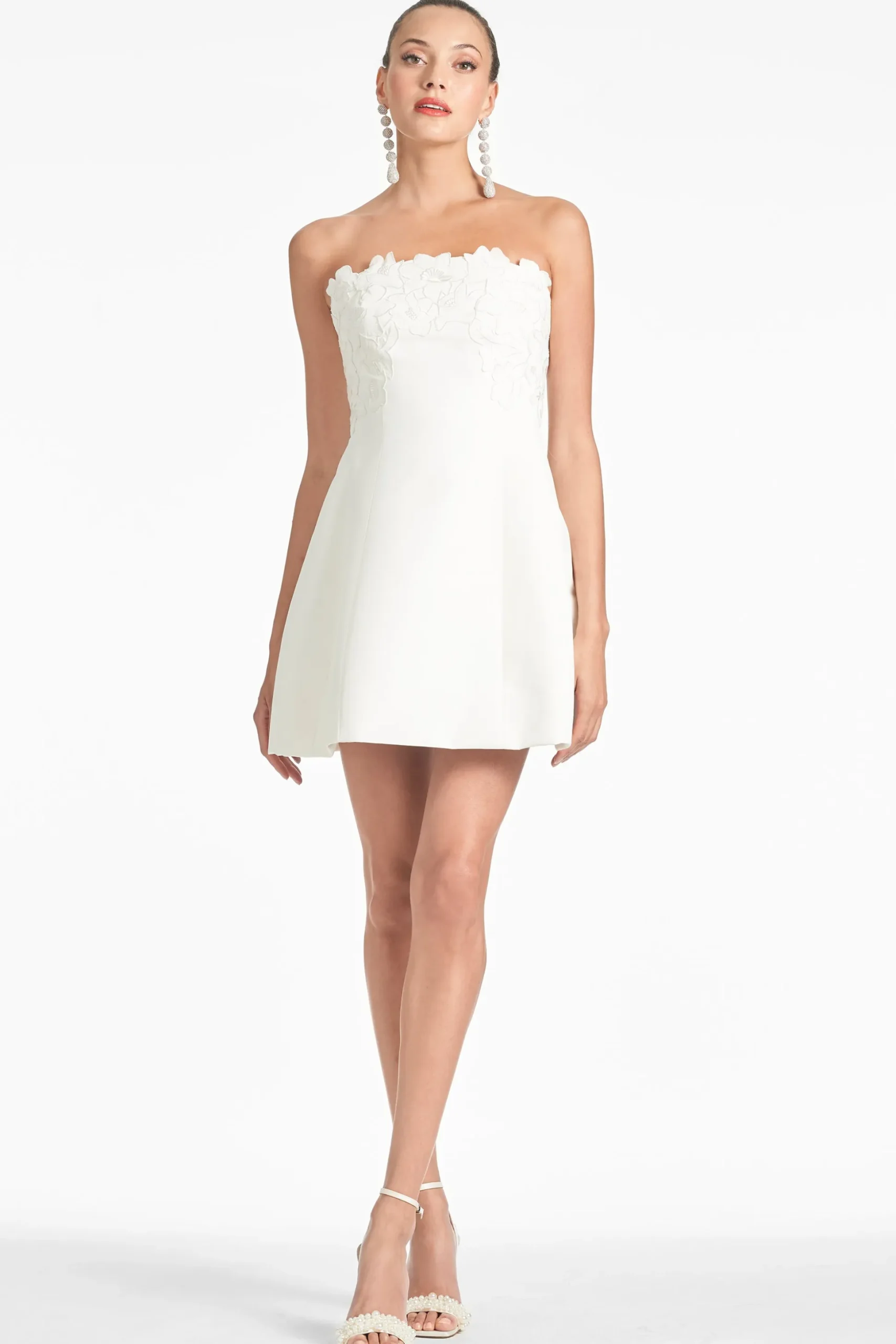 Sachin & Babi Mini|Fit & Flare<Alanna Dress - Ivory