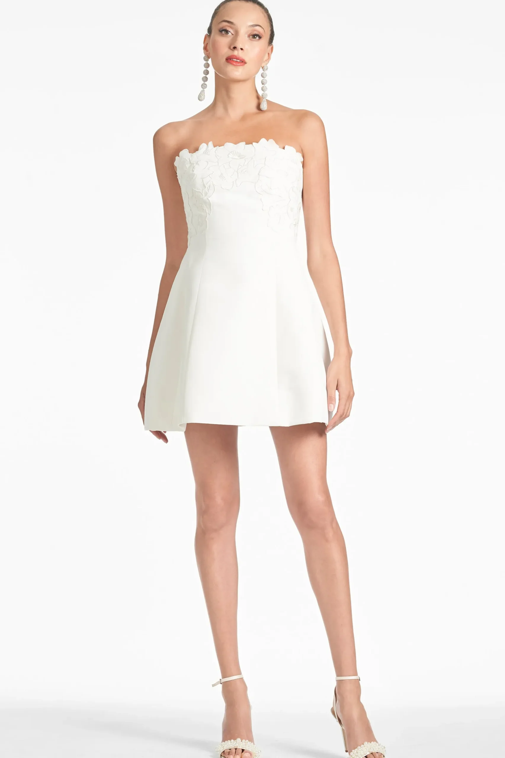 Sachin & Babi Mini|Fit & Flare<Alanna Dress - Ivory