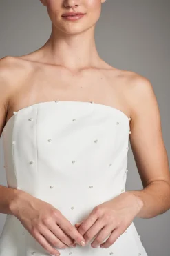 Sachin & Babi Fit & Flare|Mini<Alanna Dress - Ivory/pearls