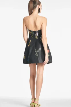 Sachin & Babi Fit & Flare|Mini<Alanna Dress - Noir Bouquet Noirbouquet