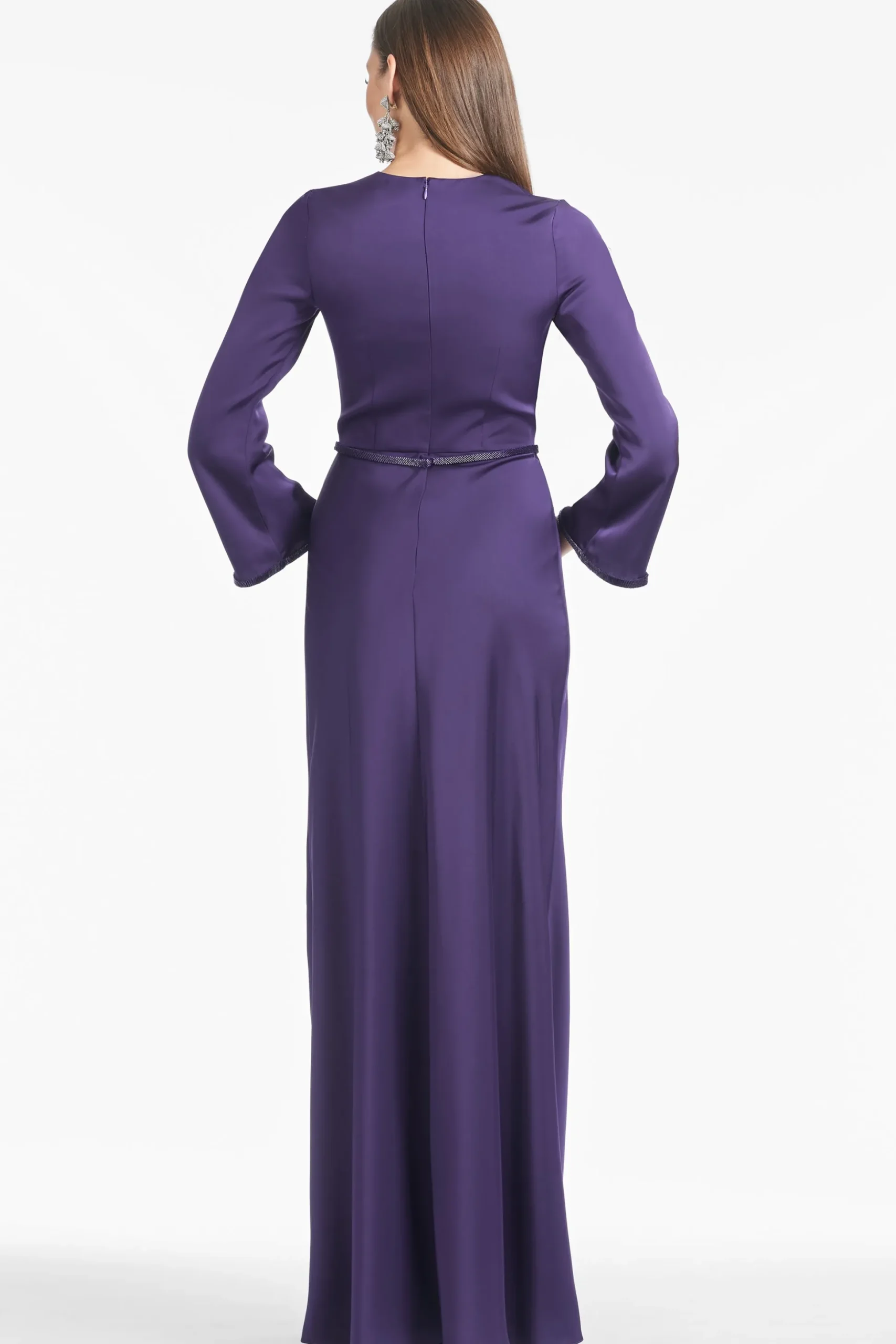 Sachin & Babi Long Sleeve<Alex Gown - Amethyst