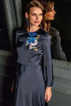 Sachin & Babi Long Sleeve<Alex Gown - Midnight Corsage Midnightcorsage