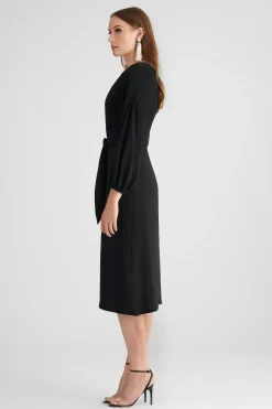 Sachin & Babi Plus Sizes|Midi<Annie Dress - Black
