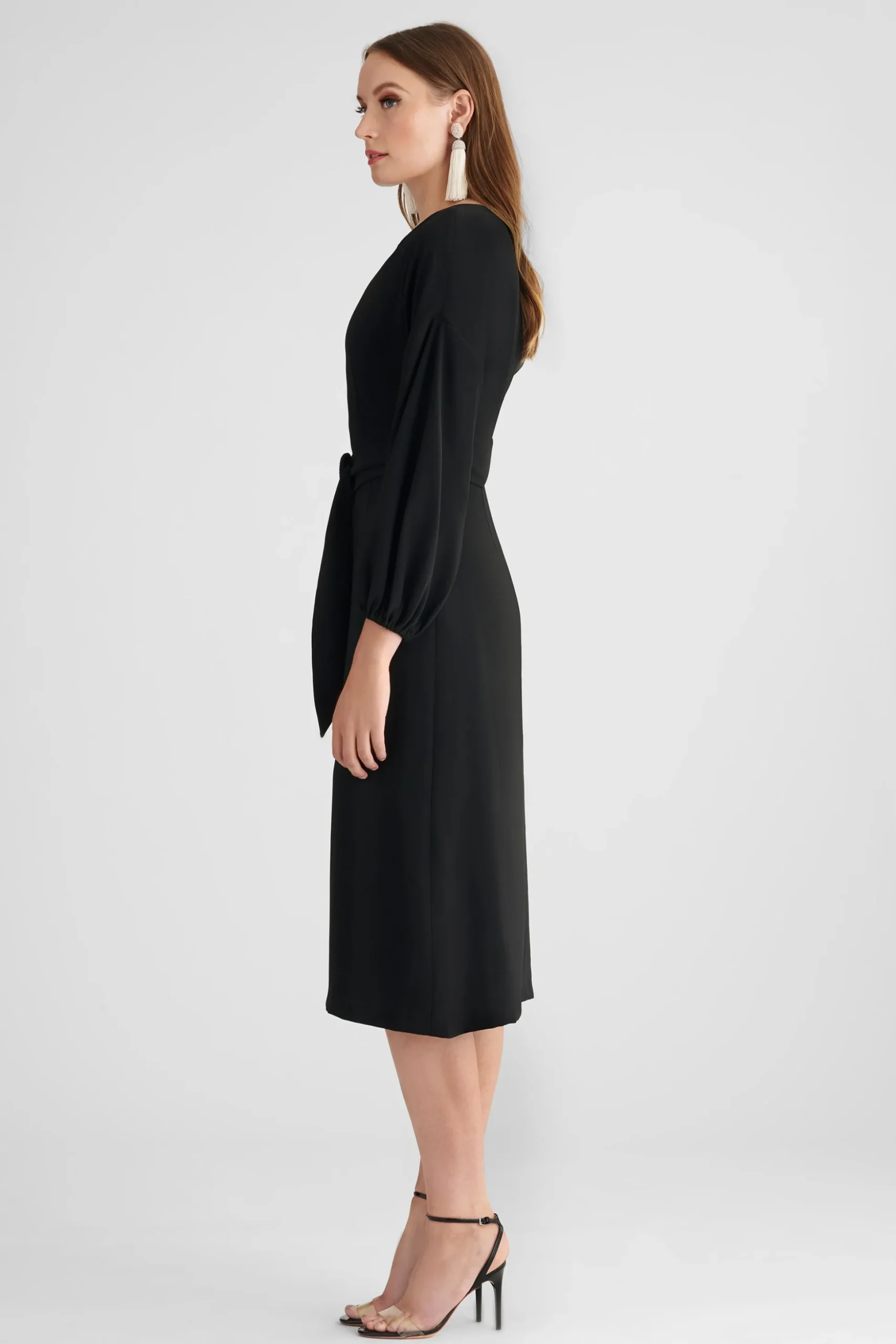 Sachin & Babi Plus Sizes|Midi<Annie Dress - Black