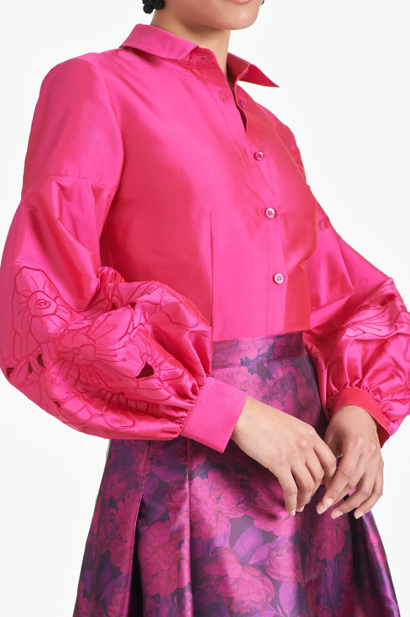 Sachin & Babi Matching Sets|Plus Sizes<Astor Top - Fuchsia