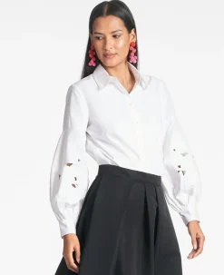 Sachin & Babi Matching Sets|Plus Sizes<Astor Top - White