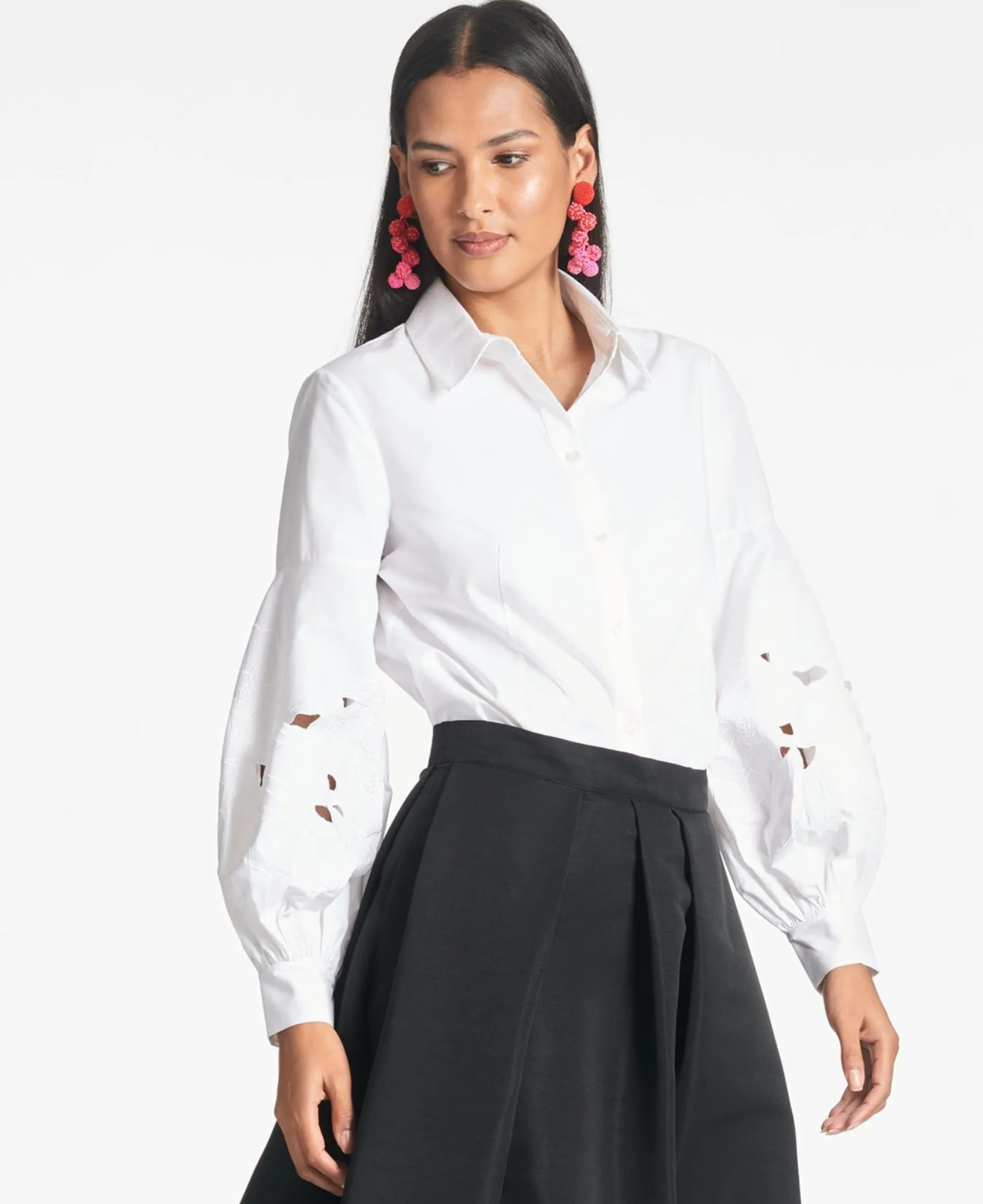 Sachin & Babi Matching Sets|Plus Sizes<Astor Top - White