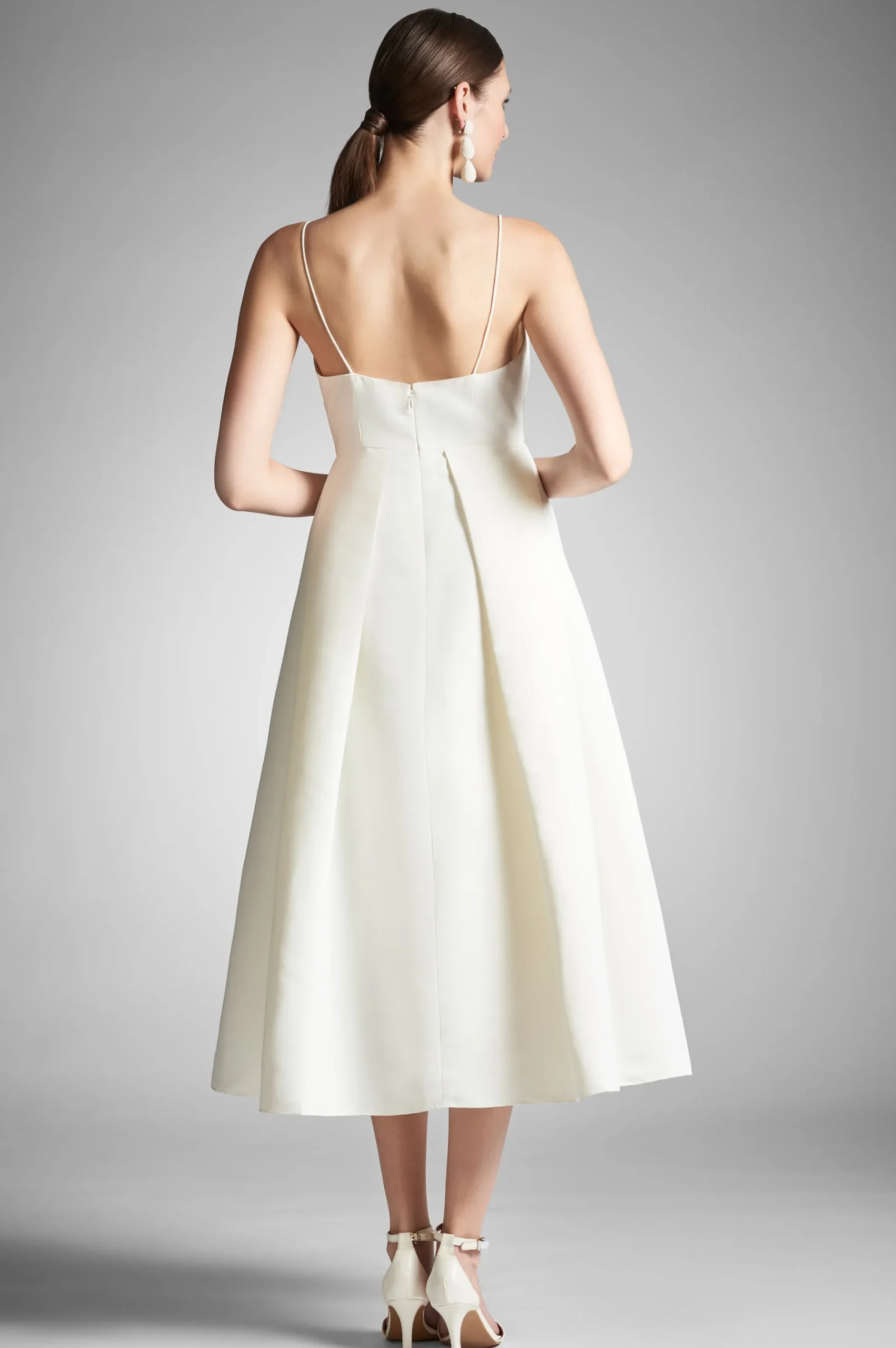 Sachin & Babi Fit & Flare|Midi<Audra Dress - Ivory