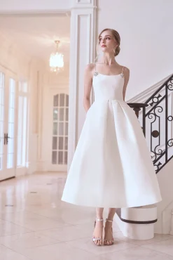 Sachin & Babi Fit & Flare|Midi<Audra Dress - Ivory