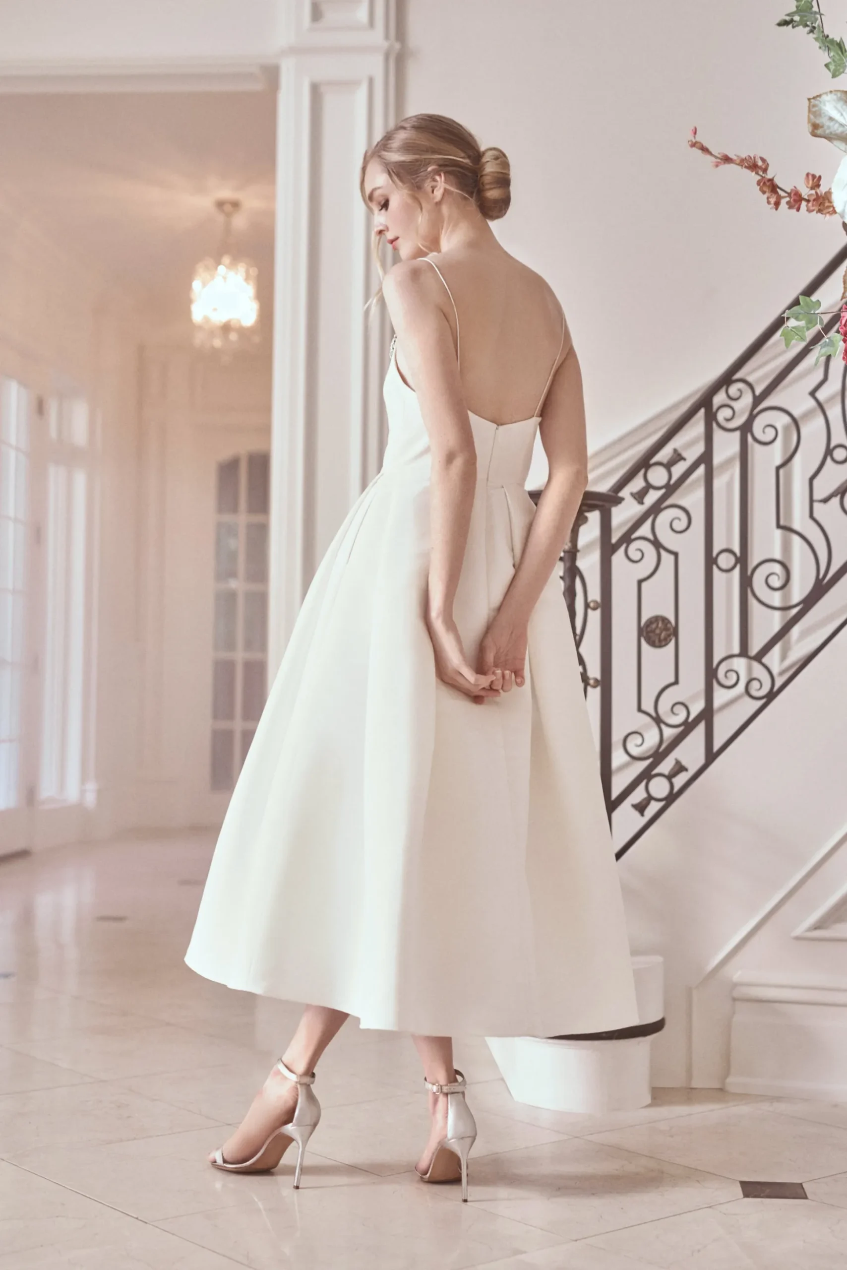 Sachin & Babi Fit & Flare|Midi<Audra Dress - Ivory