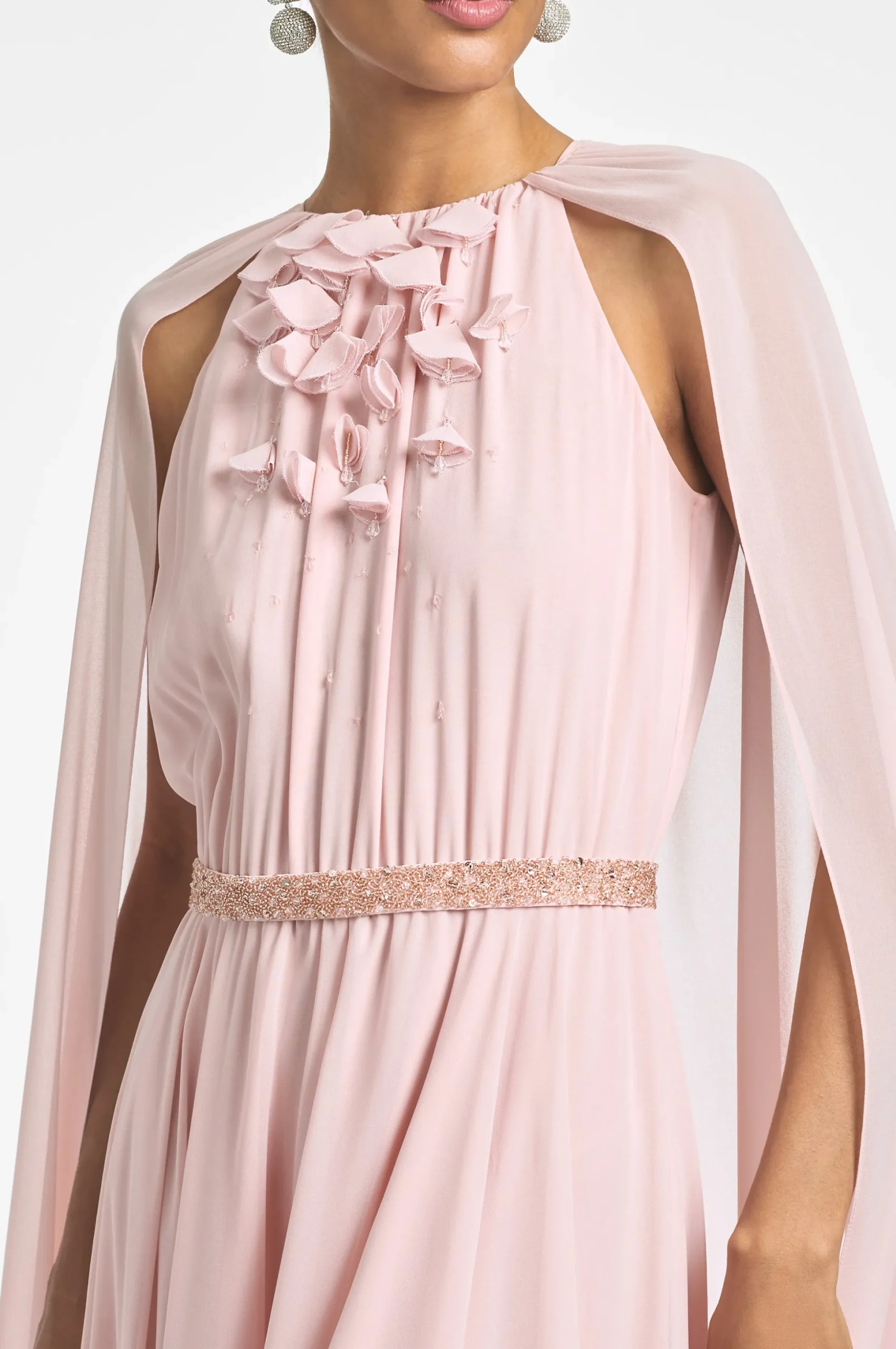 Sachin & Babi Plus Sizes|Sleeveless<Belladonna Gown - Petal