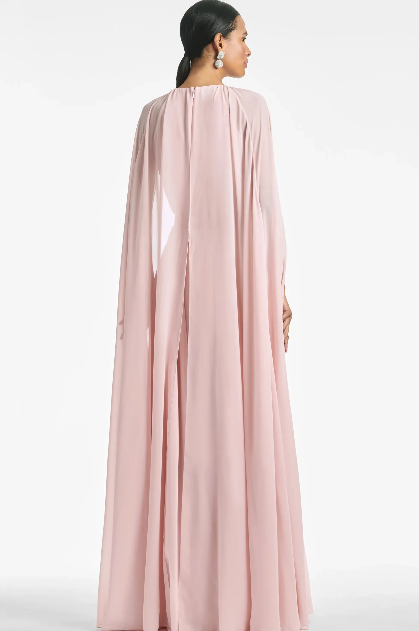 Sachin & Babi Plus Sizes|Sleeveless<Belladonna Gown - Petal
