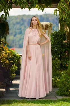 Sachin & Babi Plus Sizes|Sleeveless<Belladonna Gown - Petal
