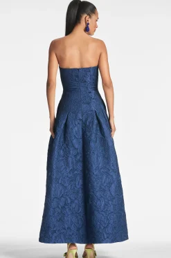Sachin & Babi Strapless<Belle Gown - Midnight