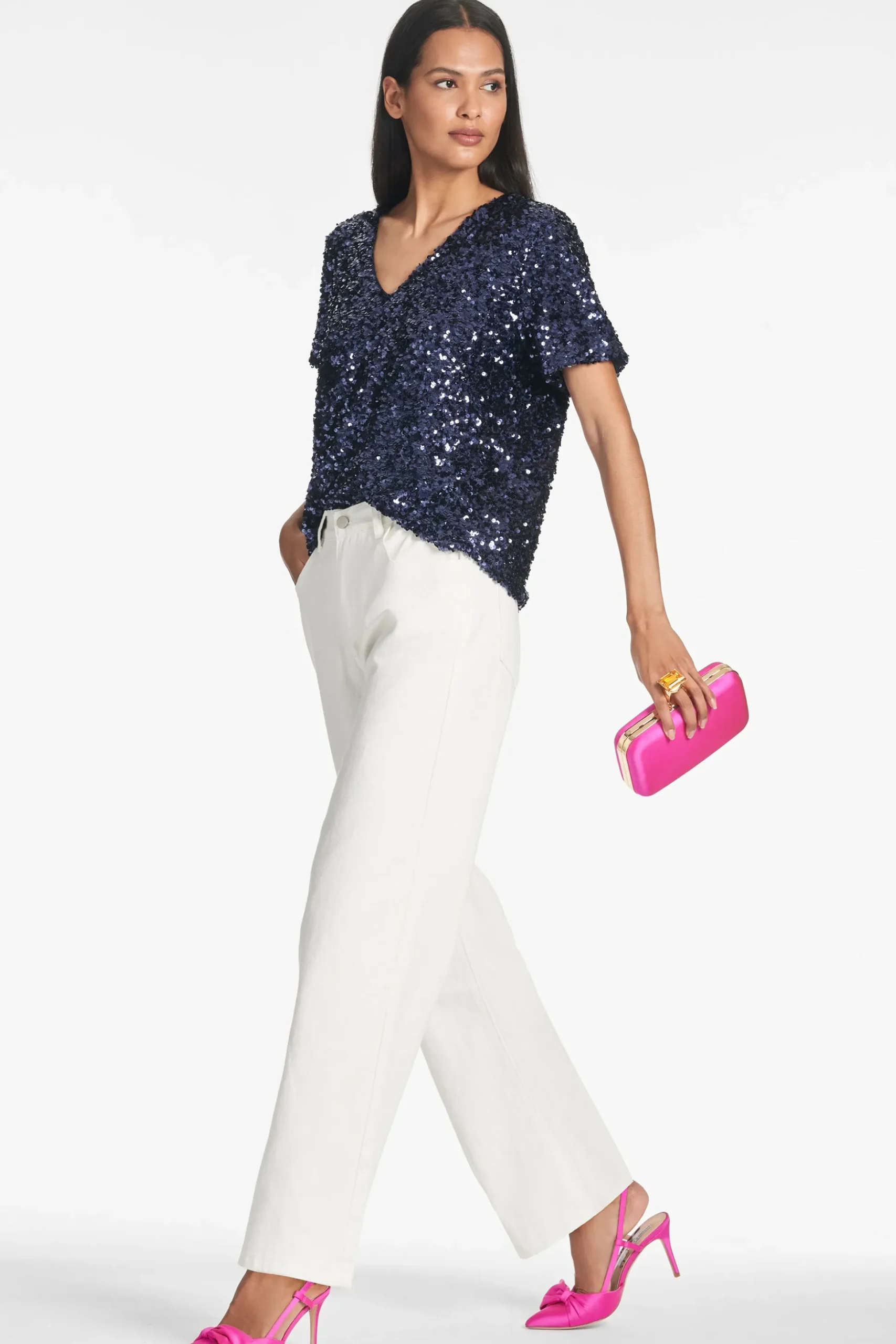 Sachin & Babi Tops & Blouses<Bette Top - Night Sky Nightsky