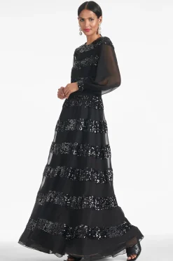 Sachin & Babi Plus Sizes<Brenda Gown - Black