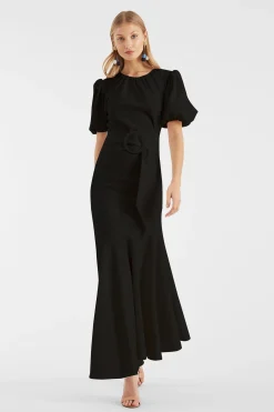 Sachin & Babi Plus Sizes|Midi<Camila Dress - Black