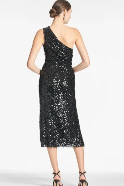Sachin & Babi Midi<Carmen Dress - Black