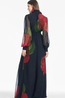 Sachin & Babi Long Sleeve<Cassandra Gown - Ruby Rose Rubyrose