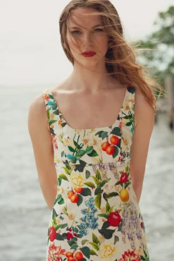 Sachin & Babi A-line|Midi<Caterina Dress - Giorno Giardino Giornogiardino