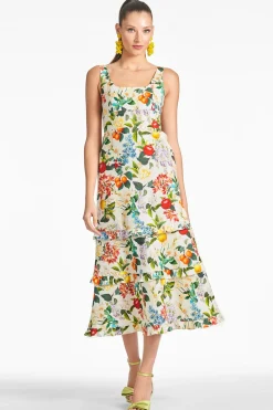 Sachin & Babi A-line|Midi<Caterina Dress - Giorno Giardino Giornogiardino