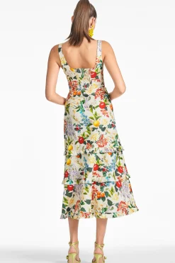 Sachin & Babi A-line|Midi<Caterina Dress - Giorno Giardino Giornogiardino