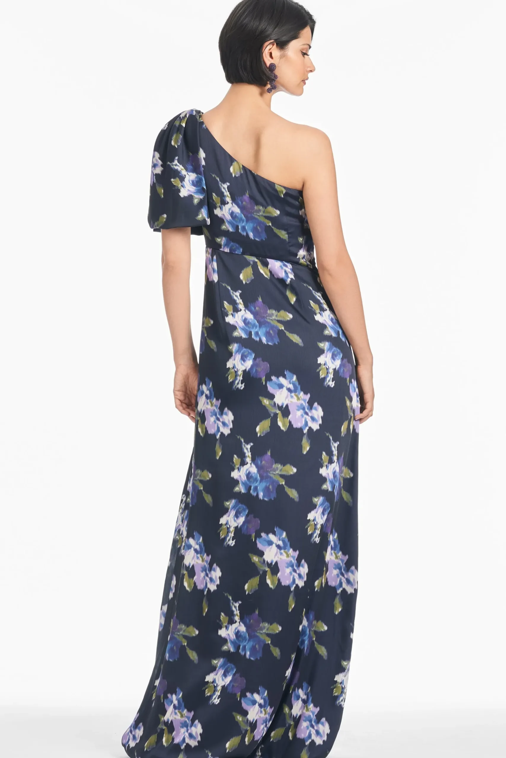 Sachin & Babi One Shoulder<Chelsea Gown - Midnight Corsage Midnightcorsage