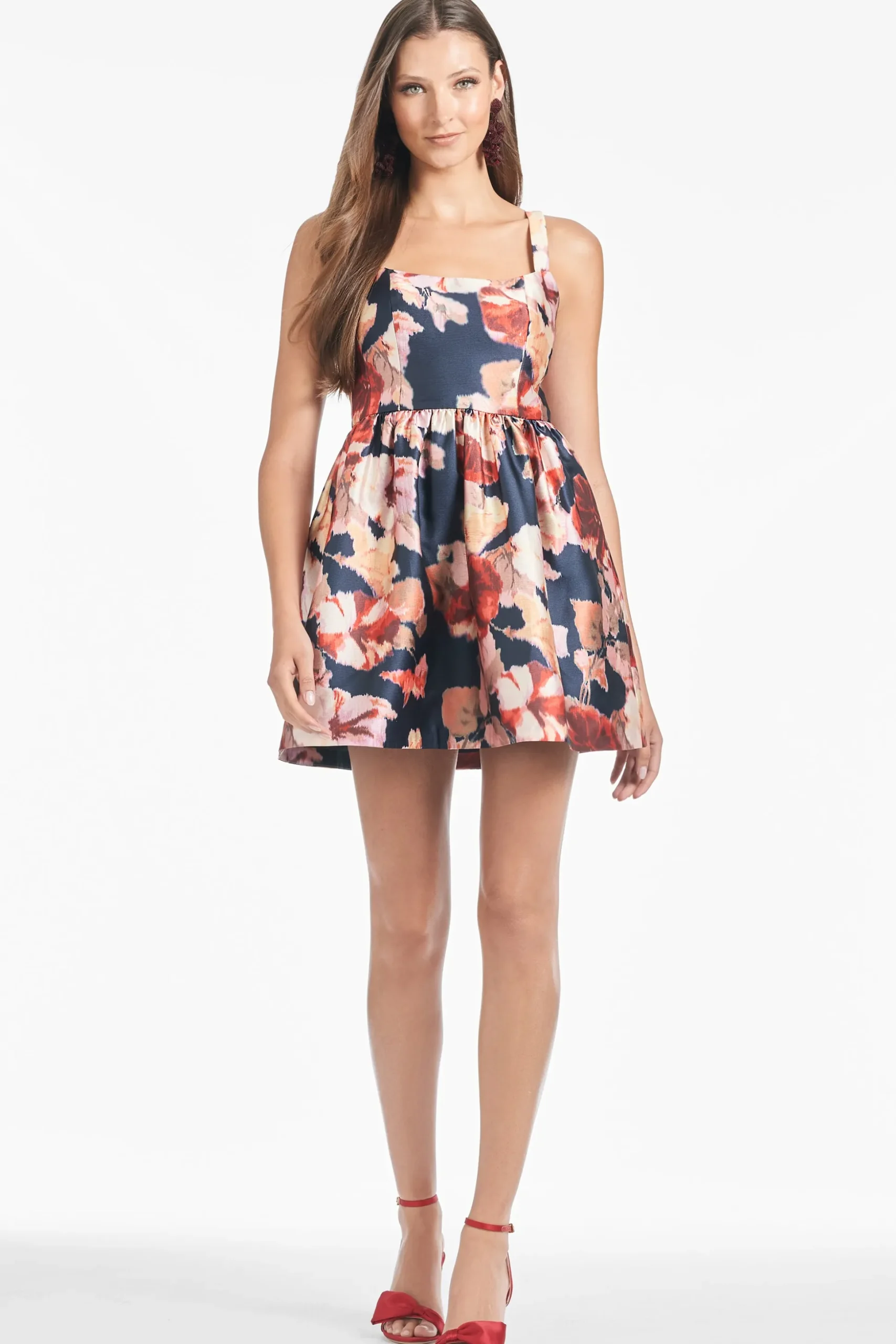 Sachin & Babi Fit & Flare|Mini<Cora Dress - Bedford Bouquet Bedfordbouquet