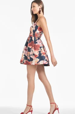 Sachin & Babi Fit & Flare|Mini<Cora Dress - Bedford Bouquet Bedfordbouquet