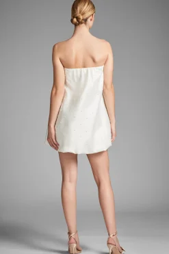 Sachin & Babi Mini<Cort Dress - Ivory