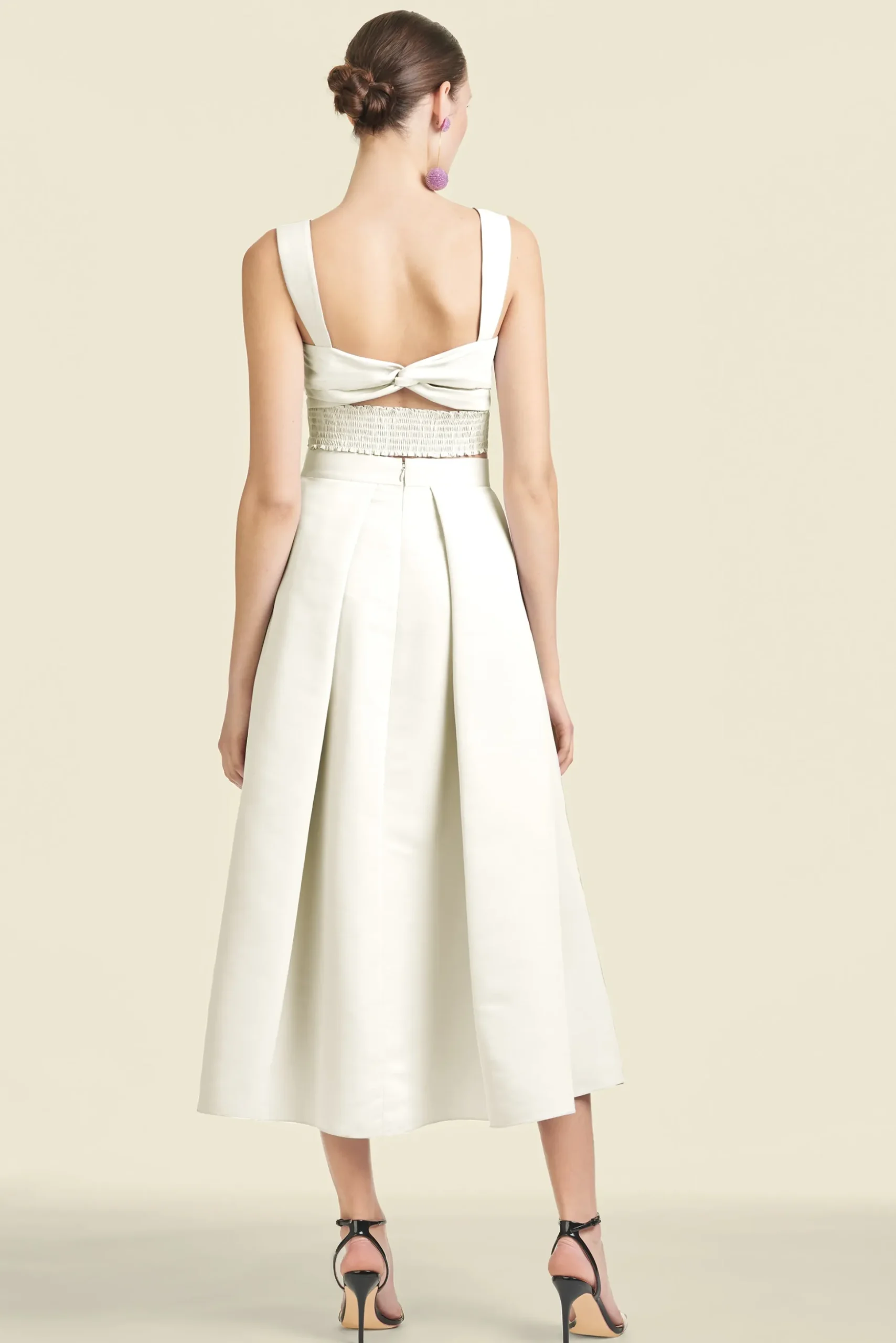 Sachin & Babi Matching Sets|Tops & Blouses<Darcy Top - Off White - Mikado Offwhite