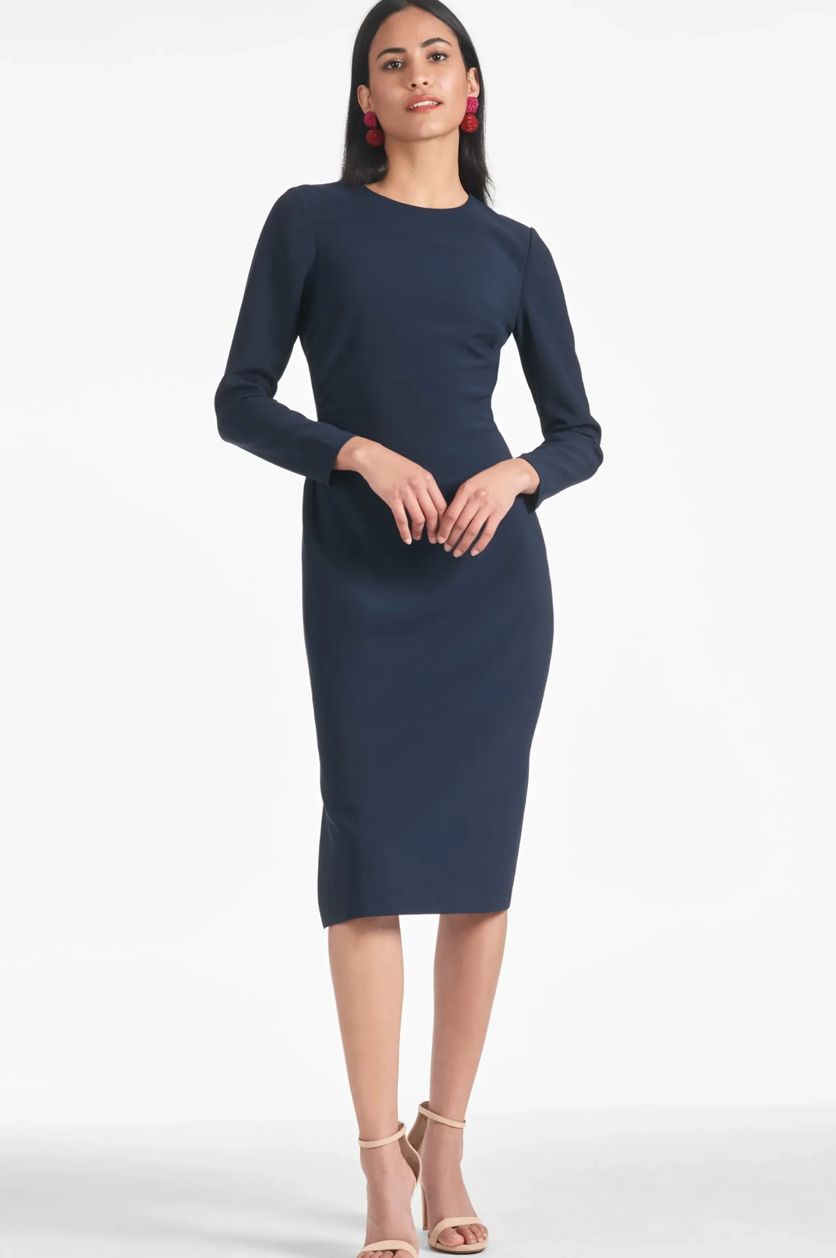 Sachin & Babi Plus Sizes|Midi<Dee Dress - Dark Midnight Darkmidnight