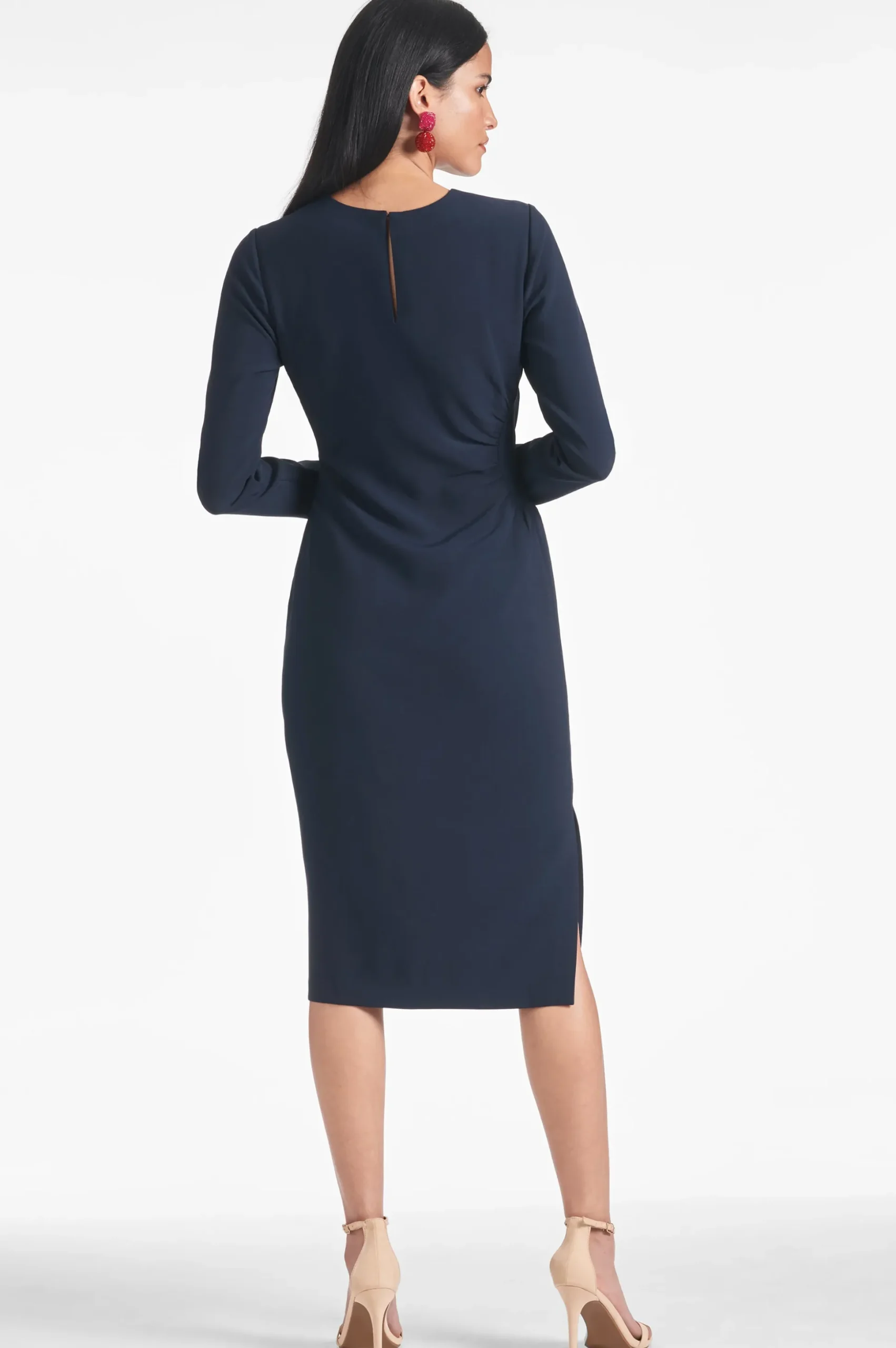 Sachin & Babi Plus Sizes|Midi<Dee Dress - Dark Midnight Darkmidnight