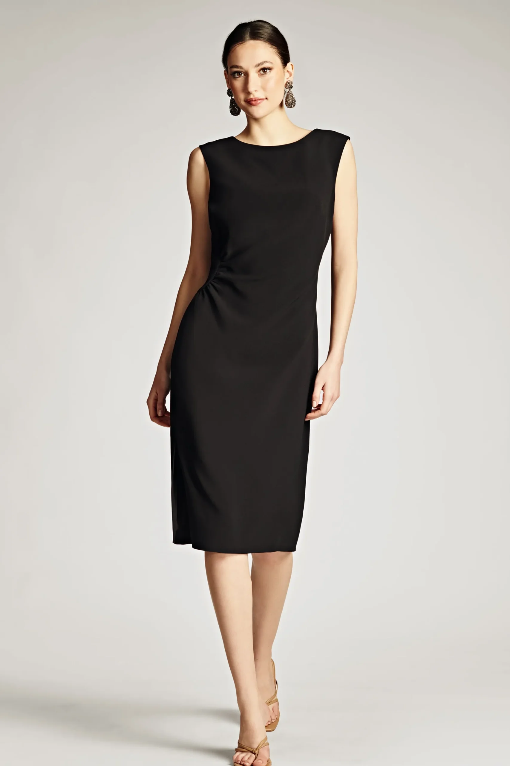Sachin & Babi Plus Sizes|Midi<Diana Dress - Black
