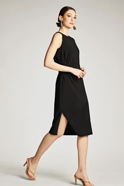 Sachin & Babi Plus Sizes|Midi<Diana Dress - Black
