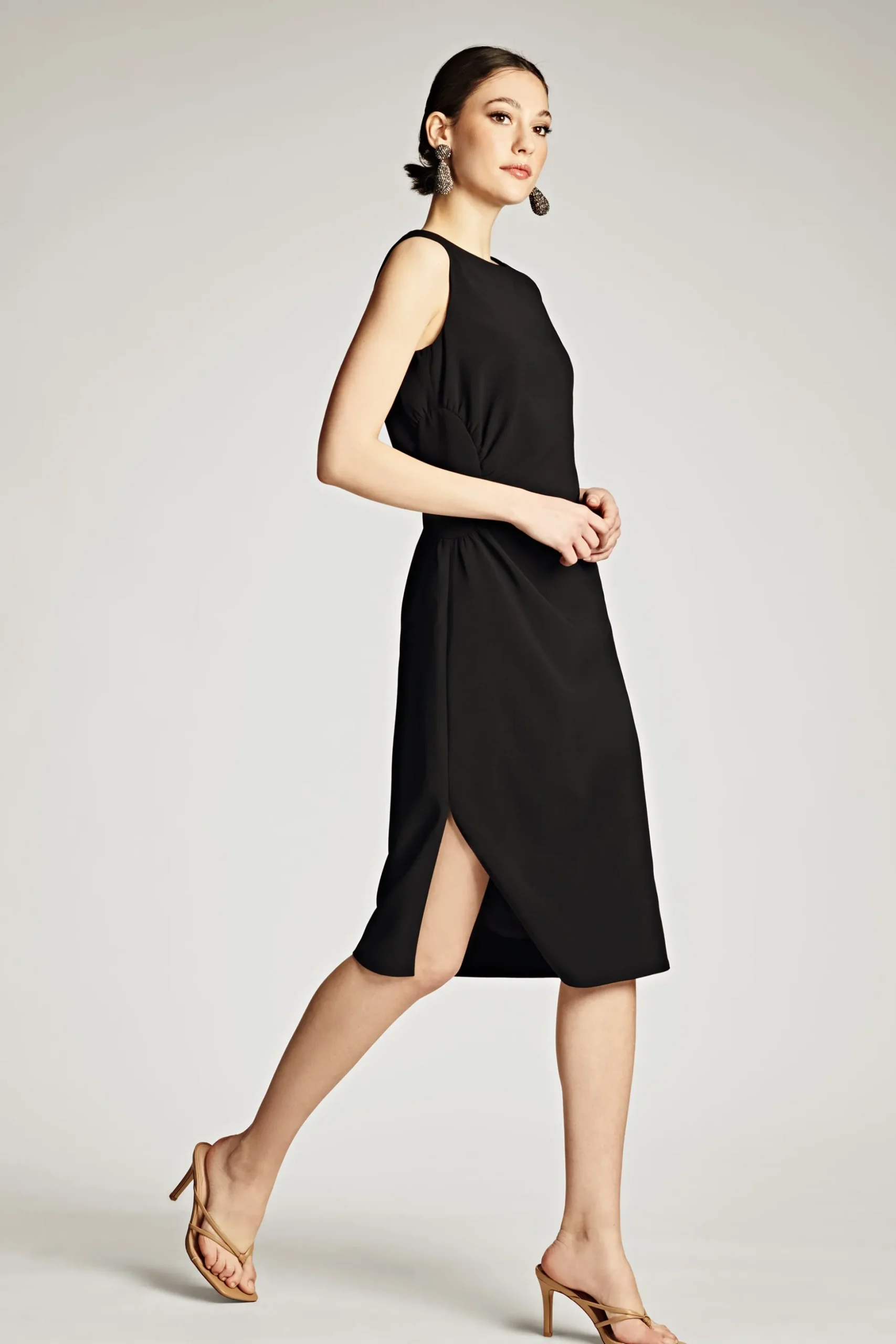Sachin & Babi Plus Sizes|Midi<Diana Dress - Black