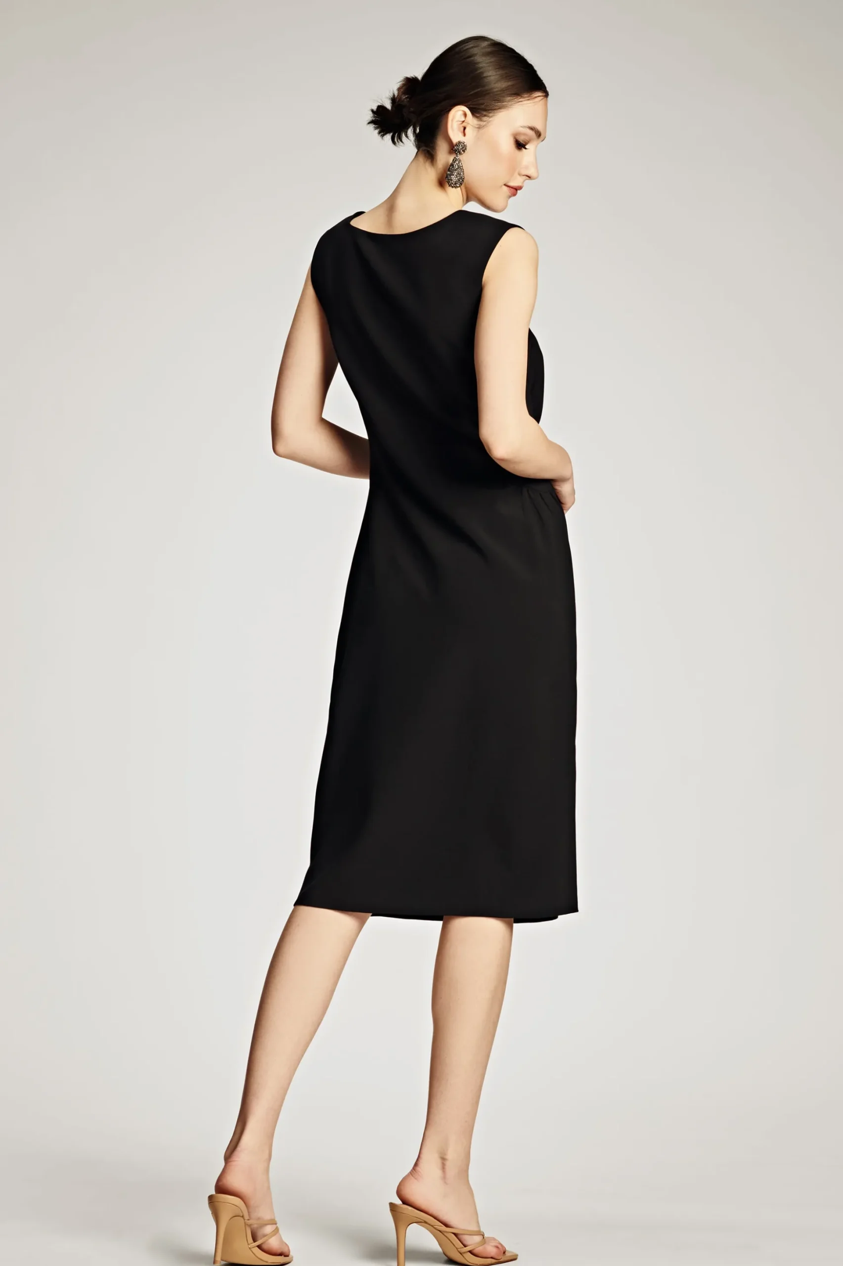 Sachin & Babi Plus Sizes|Midi<Diana Dress - Black