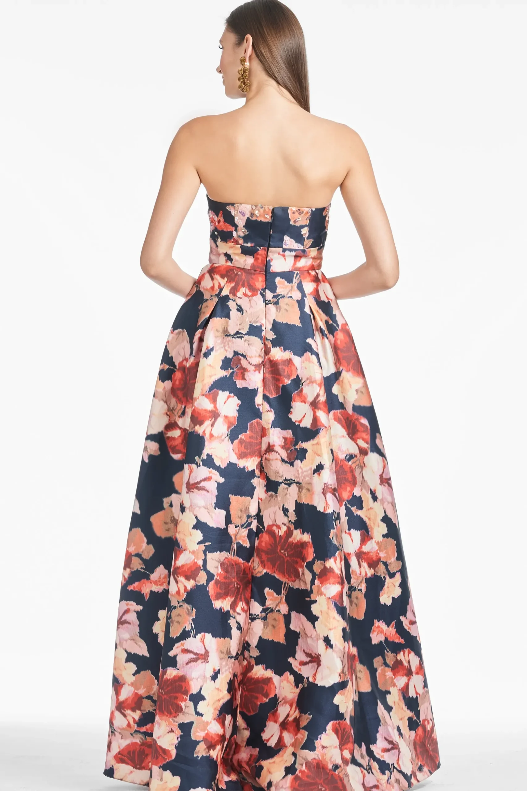 Sachin & Babi Strapless<Embellished Giovanna Gown - Bedford Bouquet Bedfordbouquet