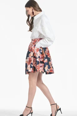 Sachin & Babi Matching Sets|Skirts<Eton Skirt - Bedford Bouquet Bedfordbouquet