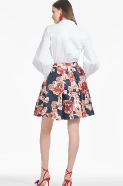 Sachin & Babi Matching Sets|Skirts<Eton Skirt - Bedford Bouquet Bedfordbouquet