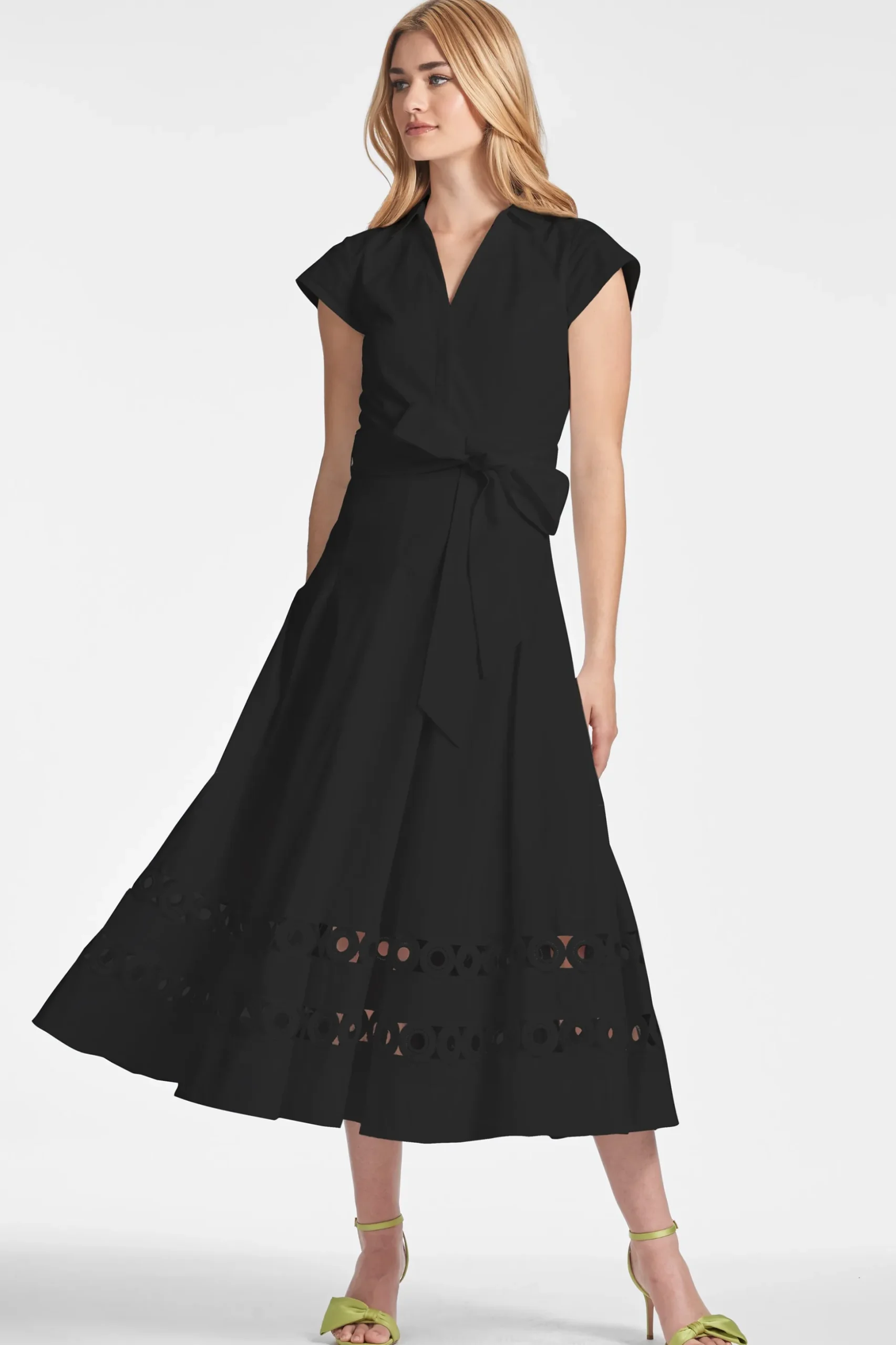 Sachin & Babi A-line|Midi<Ganika Dress - Black