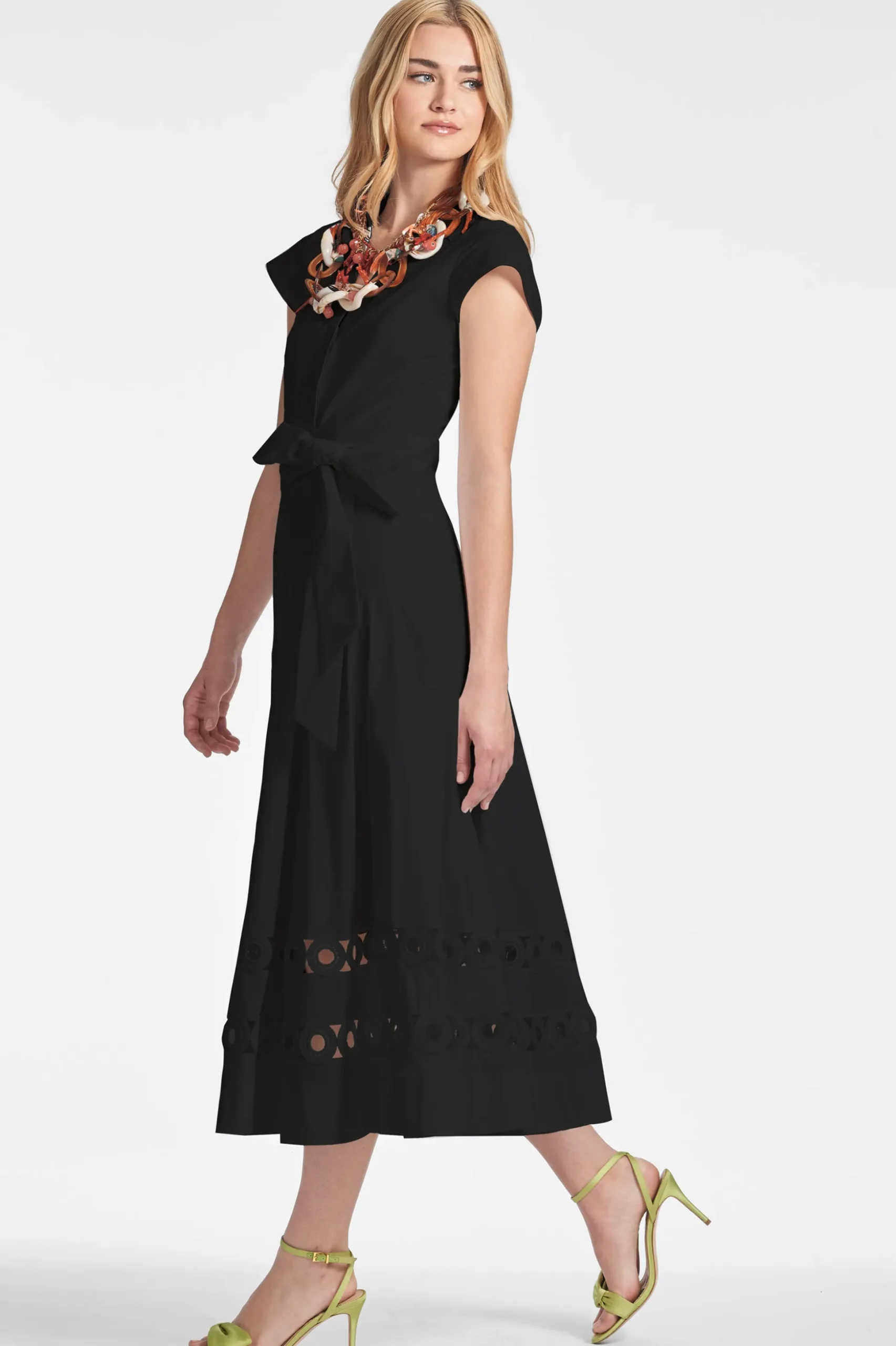 Sachin & Babi A-line|Midi<Ganika Dress - Black