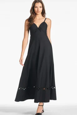 Sachin & Babi A-line|Long<Gemma Dress - Black