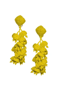 Sachin & Babi Earrings<Grapes Earrings - Smooth Beads Silver