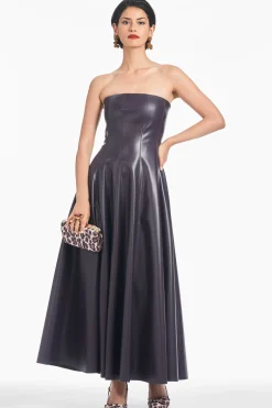 Sachin & Babi A-line|Long<Ingrid Dress - Plum