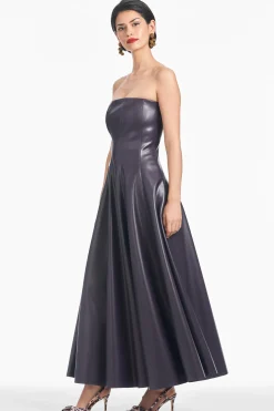 Sachin & Babi A-line|Long<Ingrid Dress - Plum