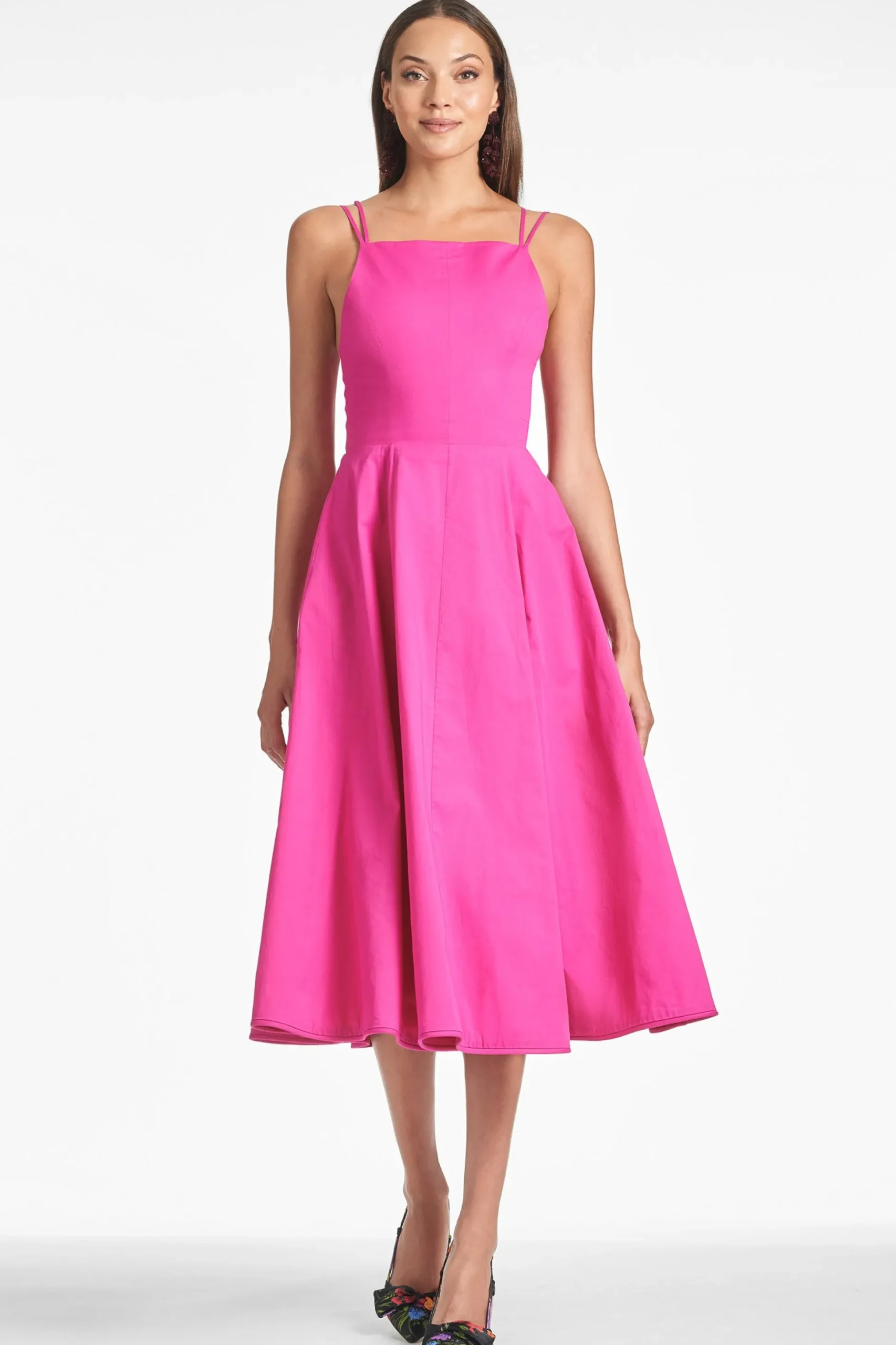 Sachin & Babi Fit & Flare|Midi<Jacinta Dress - Cerise