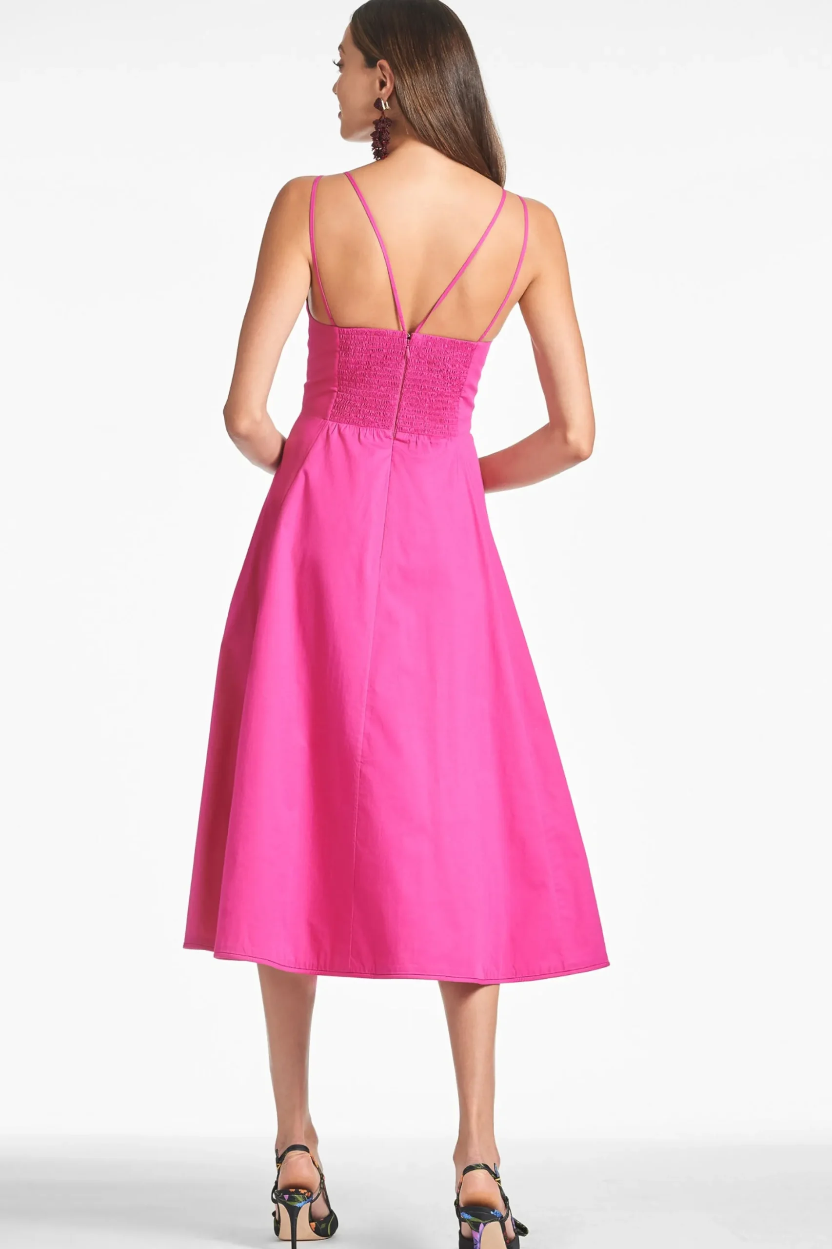 Sachin & Babi Fit & Flare|Midi<Jacinta Dress - Cerise
